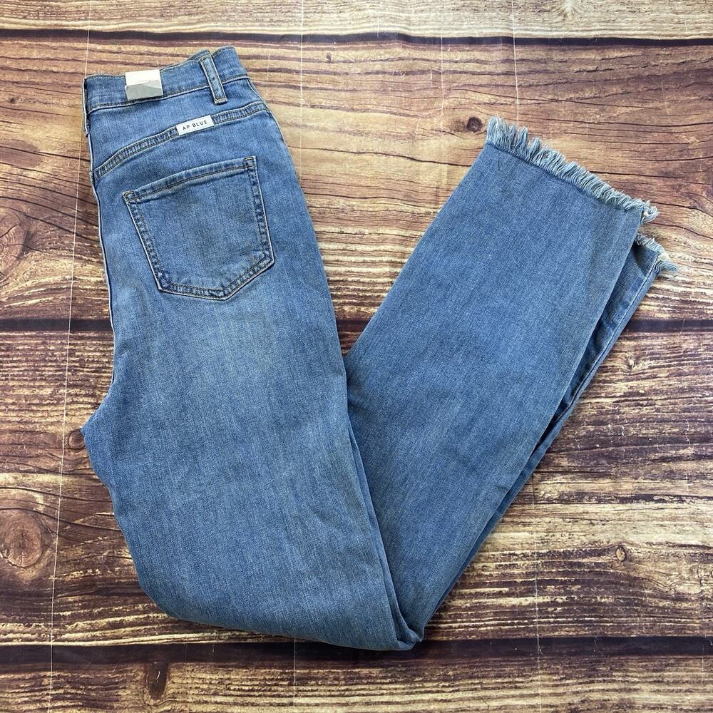 AP Blue Aphrodite Jeans Juniors Skinny Jeans 5 Medium Wash Low Rise